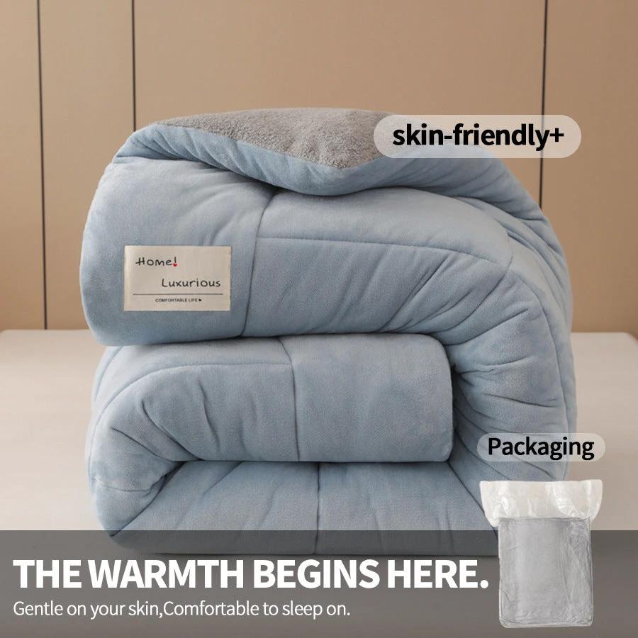 Milk Fiber Lambswool Winter Quilt Quilt Quilt Inner by GJG Denim