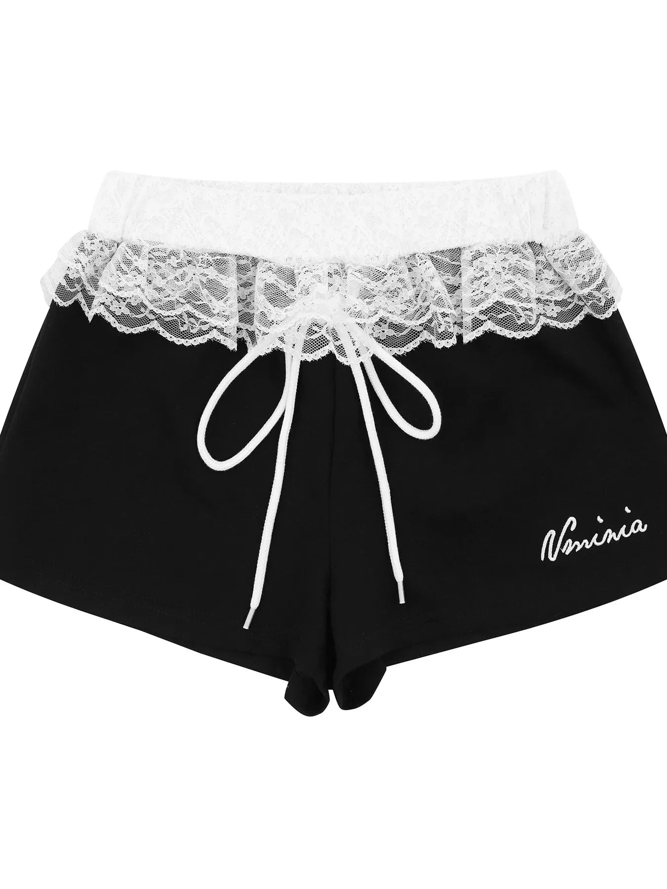 Lace Detail Shorts by Lady Ros