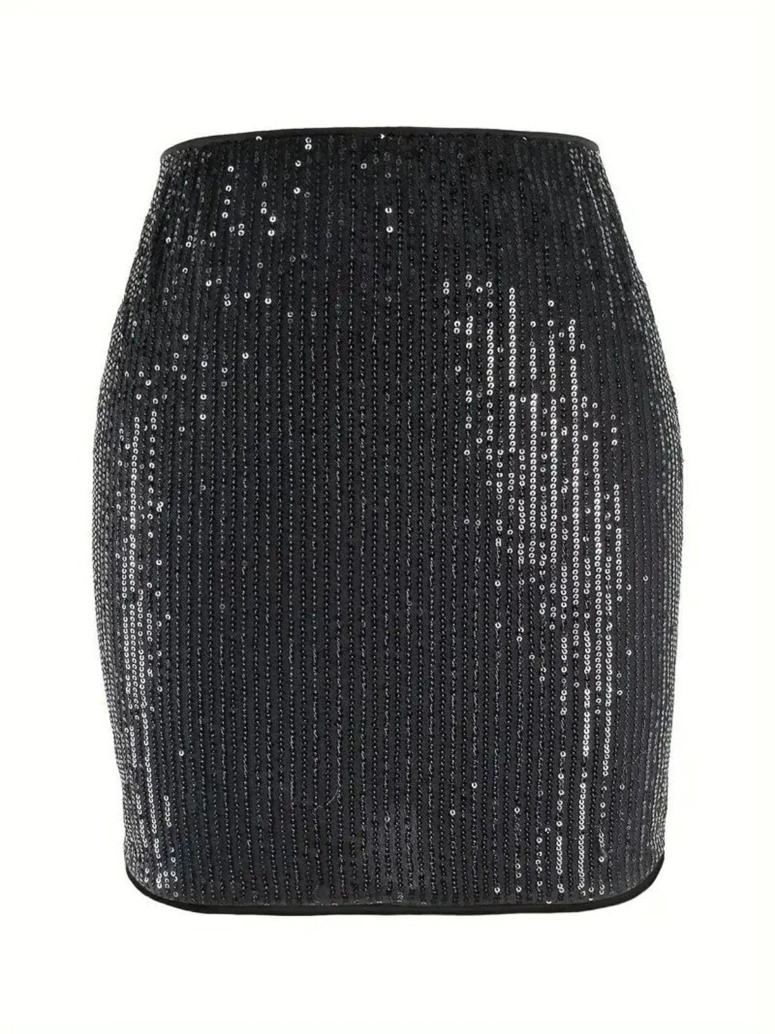 Sequin Mini Skirt by Lady Ros