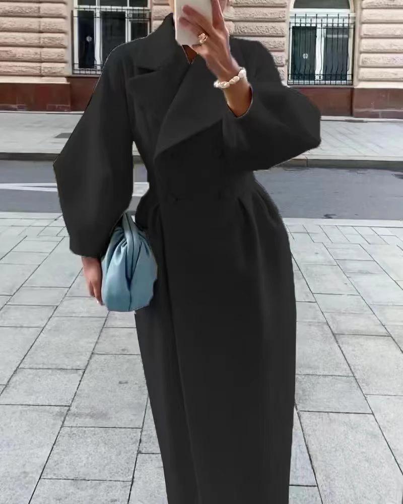 Vintage Court Lantern Sleeves Large Lapel Jacket by GJG Denim