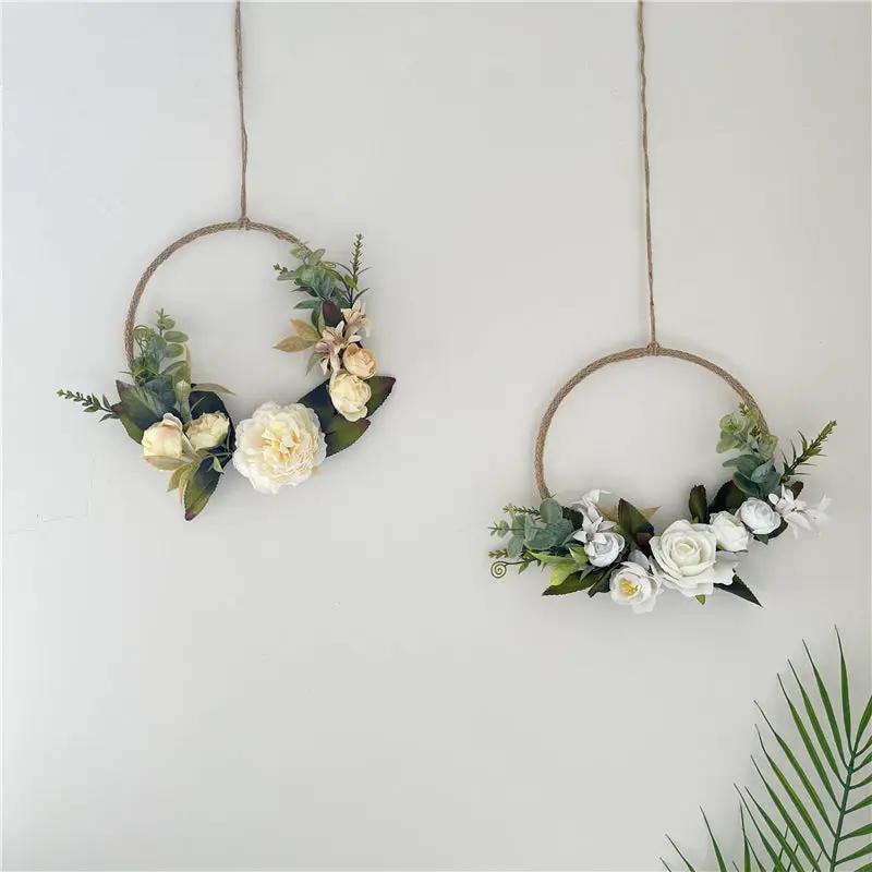 Hanging Rose Garland by GJG Denim