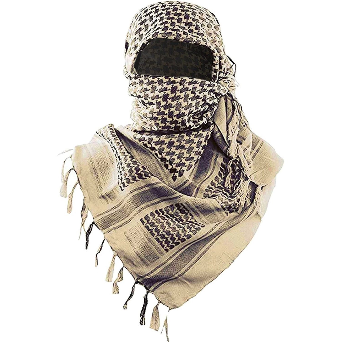 Men's Cotton Desert Tactical Scarf by GJG Denim