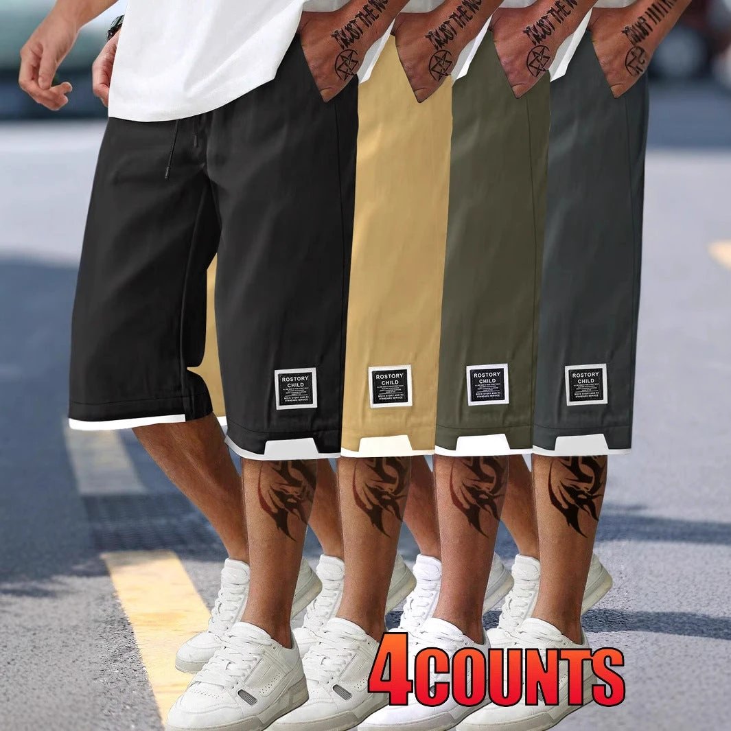 Quick-Drying Loose-Fit Sports Shorts For Men by GJG Denim