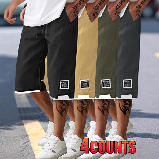 Quick-Drying Loose-Fit Sports Shorts For Men by GJG Denim