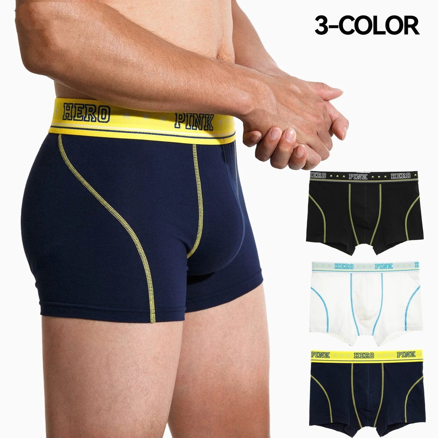 Men's Cotton Boxer Briefs by GJG Denim