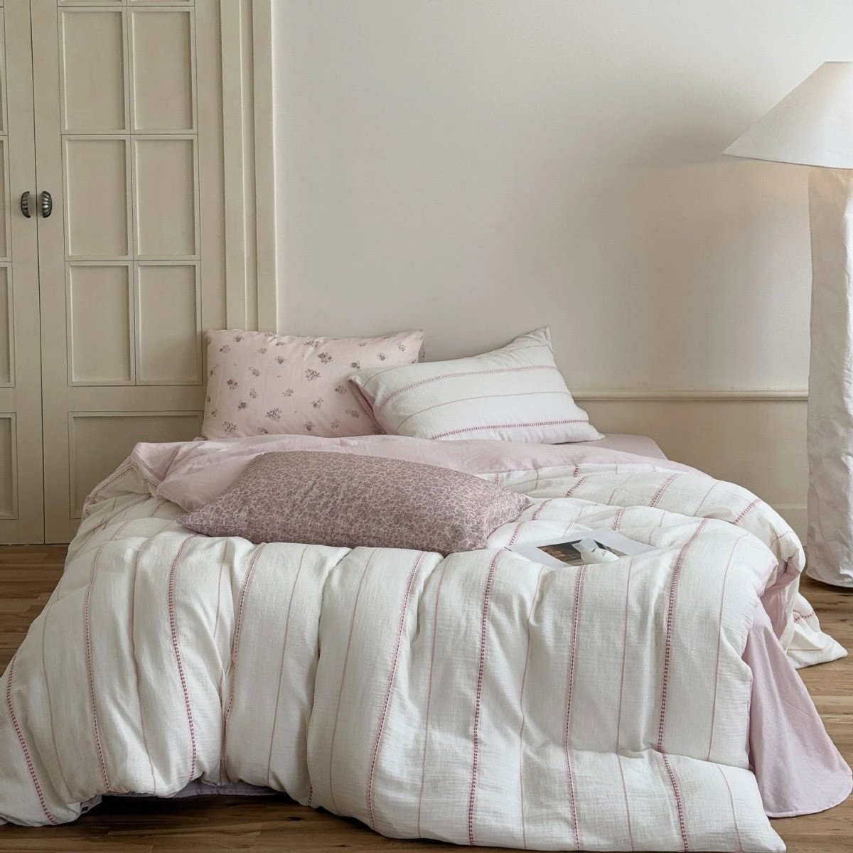 All-cotton Double-layer Gauze Duvet Cover Four-piece Set by GJG Denim