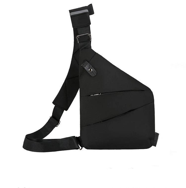 Men's Multifunctional Shoulder Bags Sports Chest Pack Bags by GJG Denim
