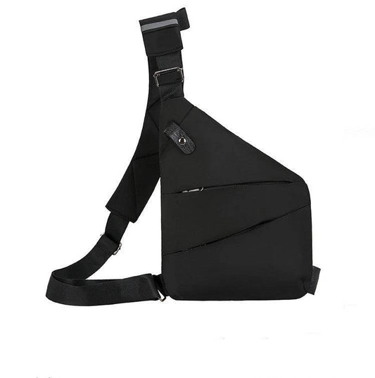 Men's Multifunctional Shoulder Bags Sports Chest Pack Bags by GJG Denim