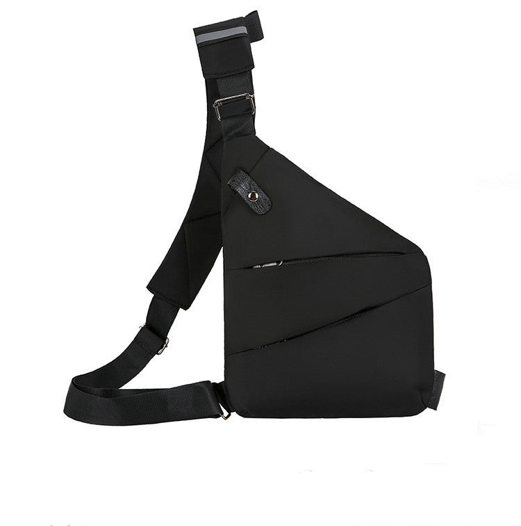 Men's Multifunctional Shoulder Bags Sports Chest Pack Bags by GJG Denim