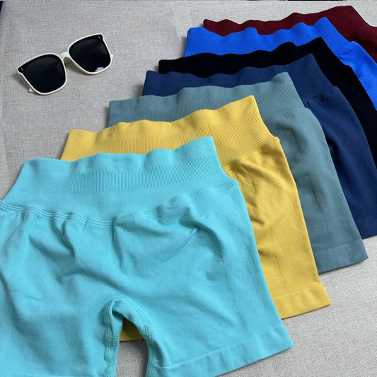 Women's Fashion Personality Fitness Yoga Shorts by GJG Denim