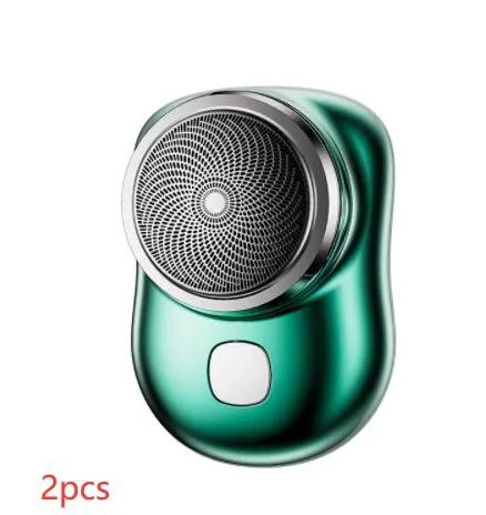 Mini Portable Face Cordless Shavers Rechargeable USB Electric Shaver Wet & Dry Painless Small Size Machine Shaving For Men by GJG Denim