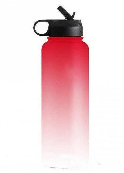 Stainless Steel Wide-mouth Outdoor Sports Vacuum Flask by GJG Denim
