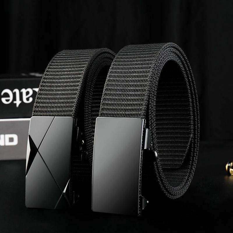 Men's Versatile Casual Nylon Belt by GJG Denim