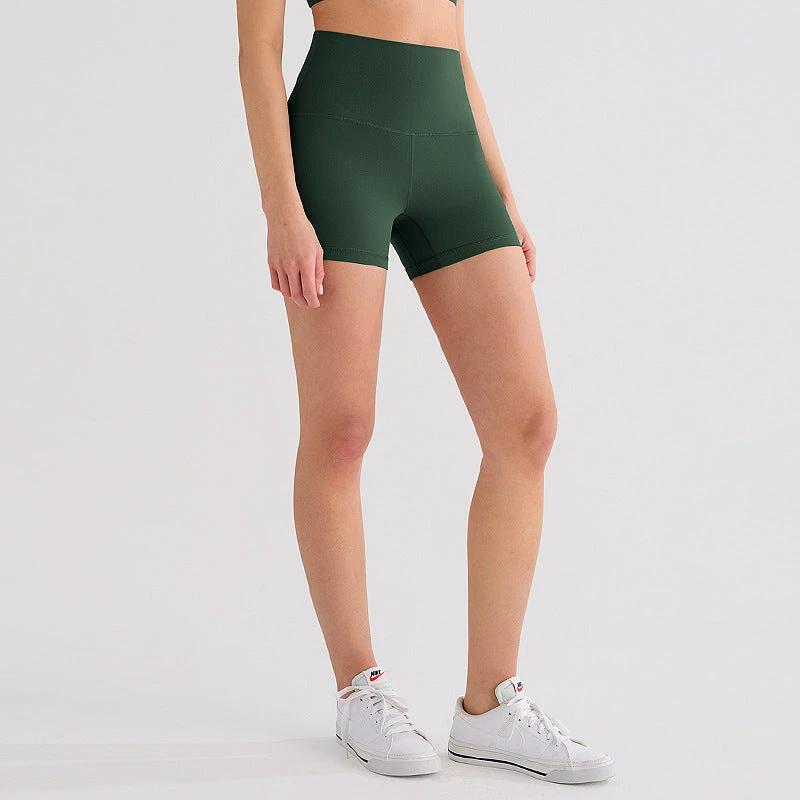 Outerwear-style High-waisted Butt-lifting Fitness Cycling Shorts by GJG Denim
