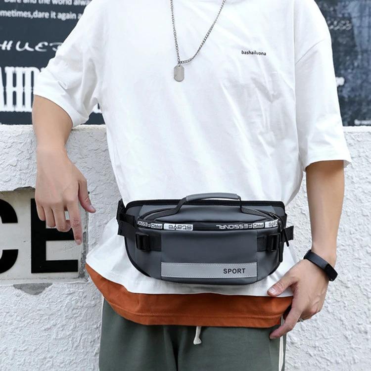 Men's Reflective Crossbody Bags by GJG Denim