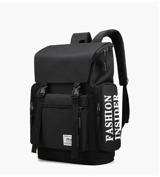 Men's Leisure Travel Backpack by GJG Denim