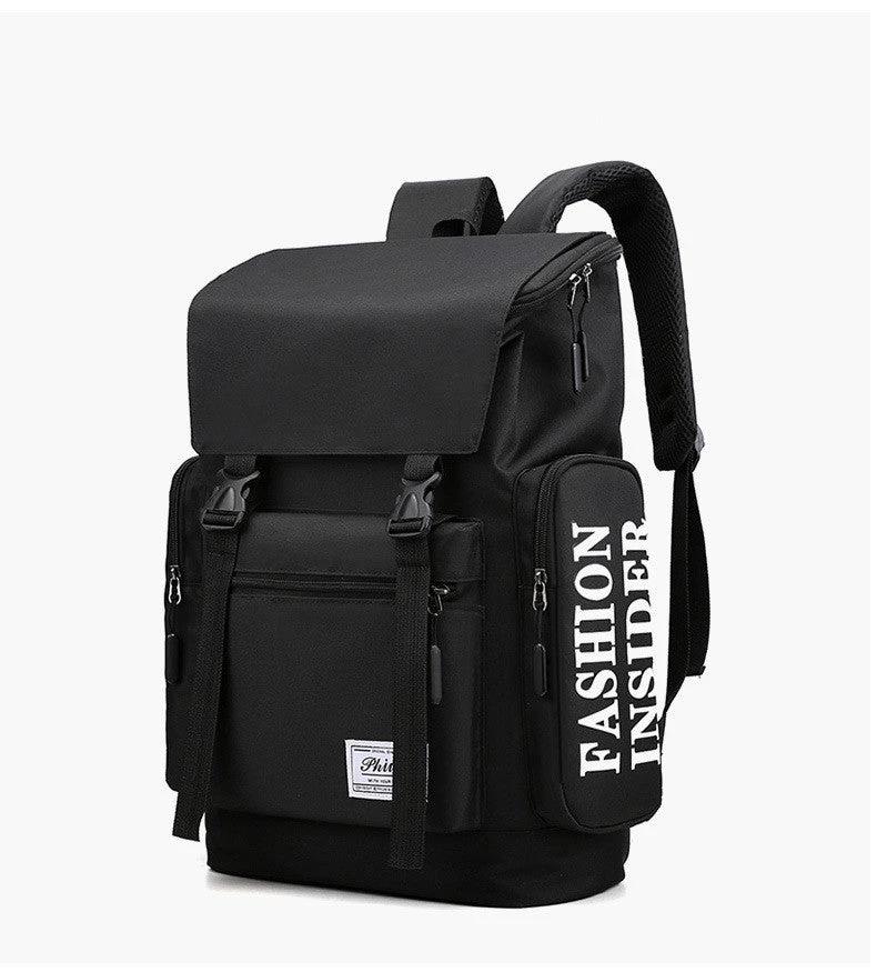 Men's Leisure Travel Backpack by GJG Denim
