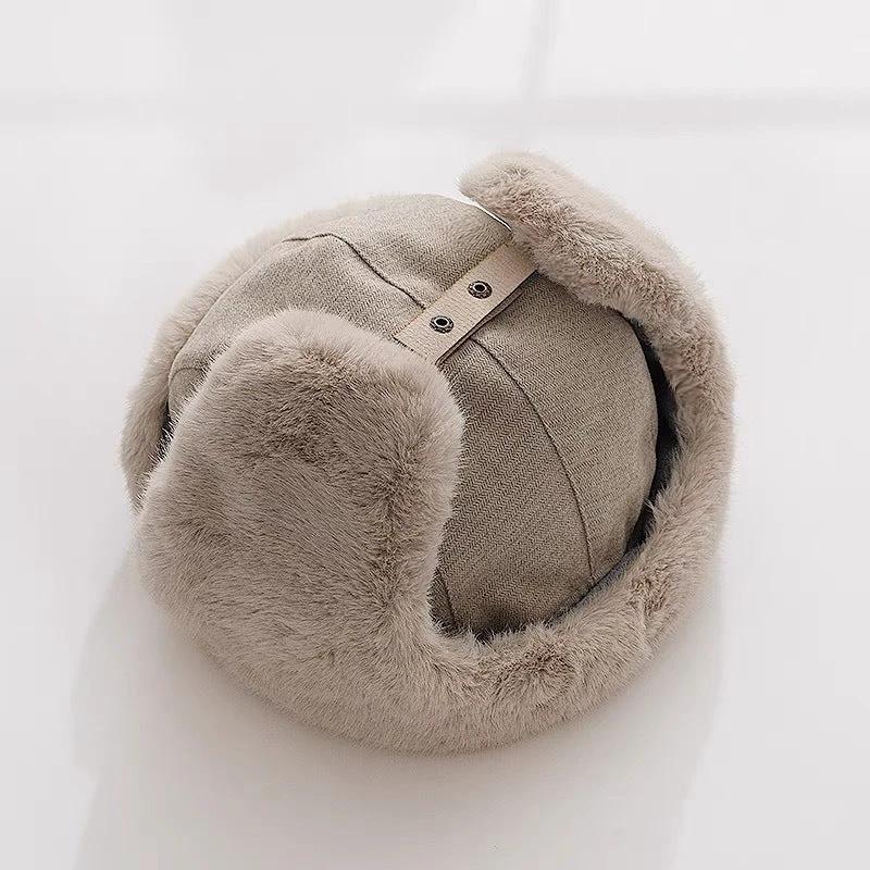 Men's Cold-proof Fleece-lined Warm Hat by GJG Denim