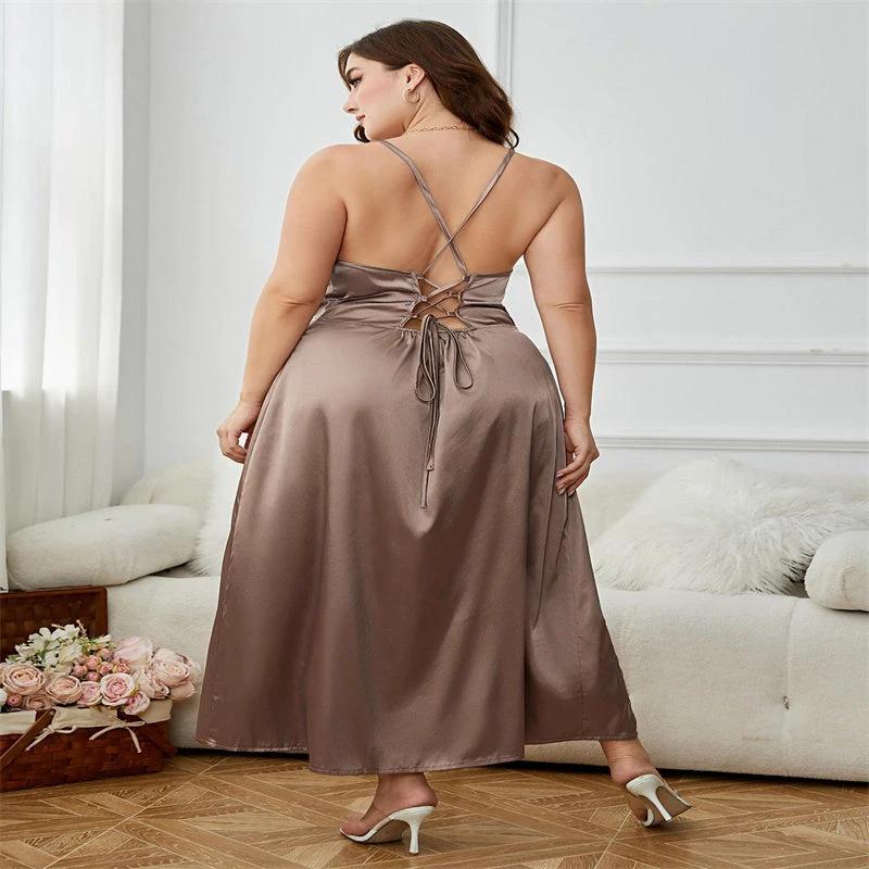 Plus Size Sling Dress Dress by GJG Denim