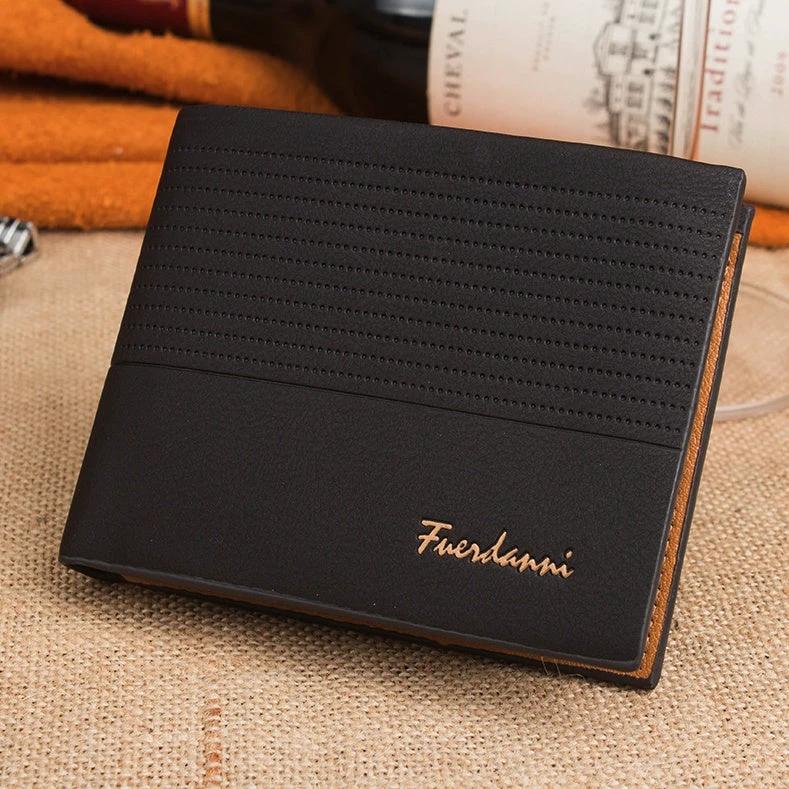 Men's Bifold Leather Wallet by GJG Denim