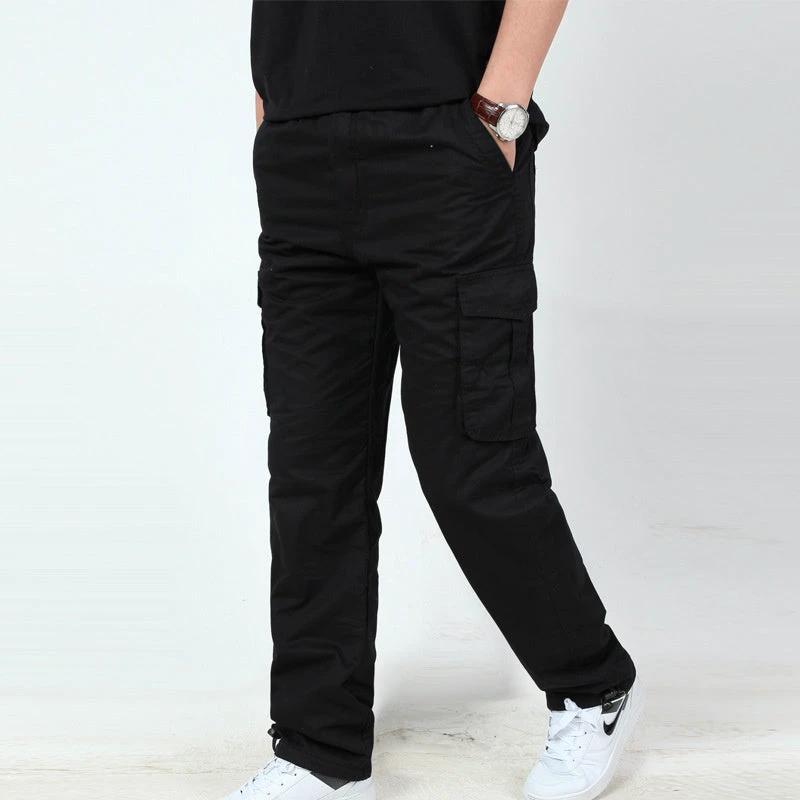 Extra Thick Warm With Fleece Men's Pants by GJG Denim