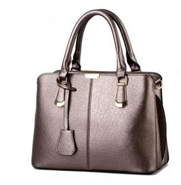 Solid Color Fashion Women Handbag Large Capacity by Zara-Craft