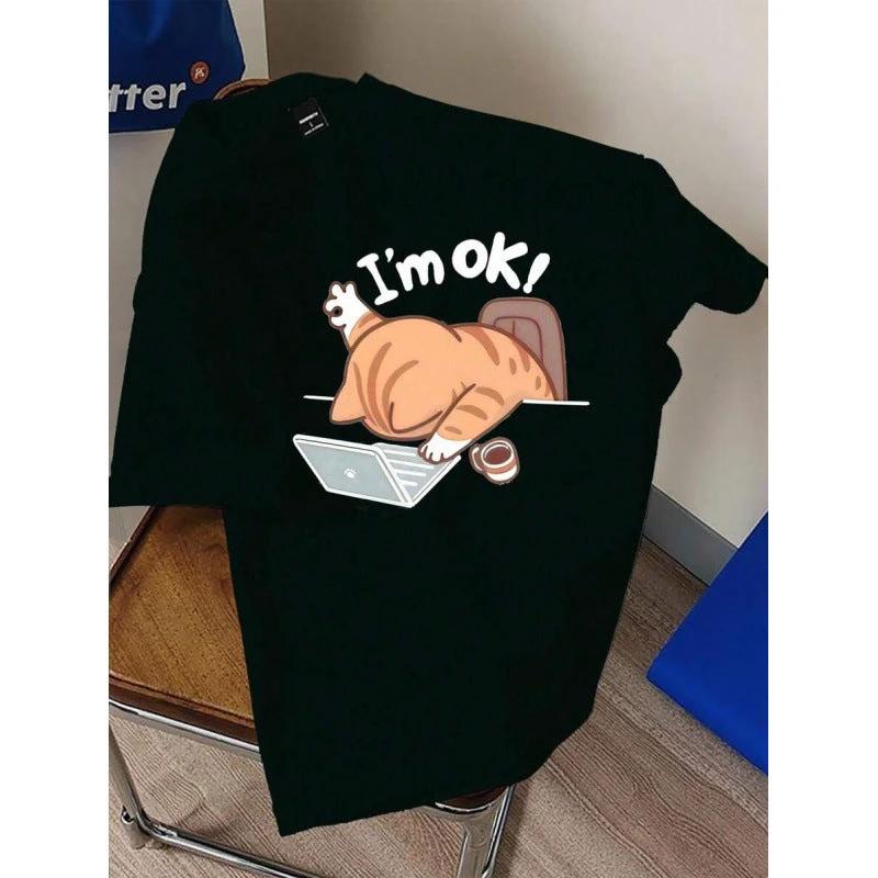 Men's "I'm Okay" T-shirt by GJG Denim