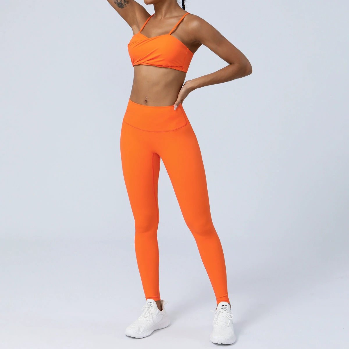 Yoga Wear Suit Quick-drying Breathable Workout Clothes Suit by GJG Denim