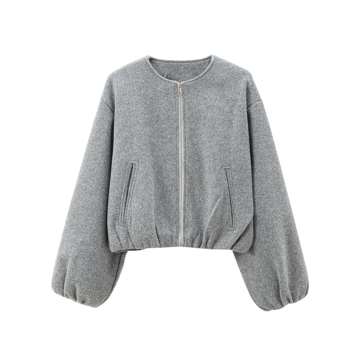European And American Fashion Soft Bomber Jacket Coat by GJG Denim