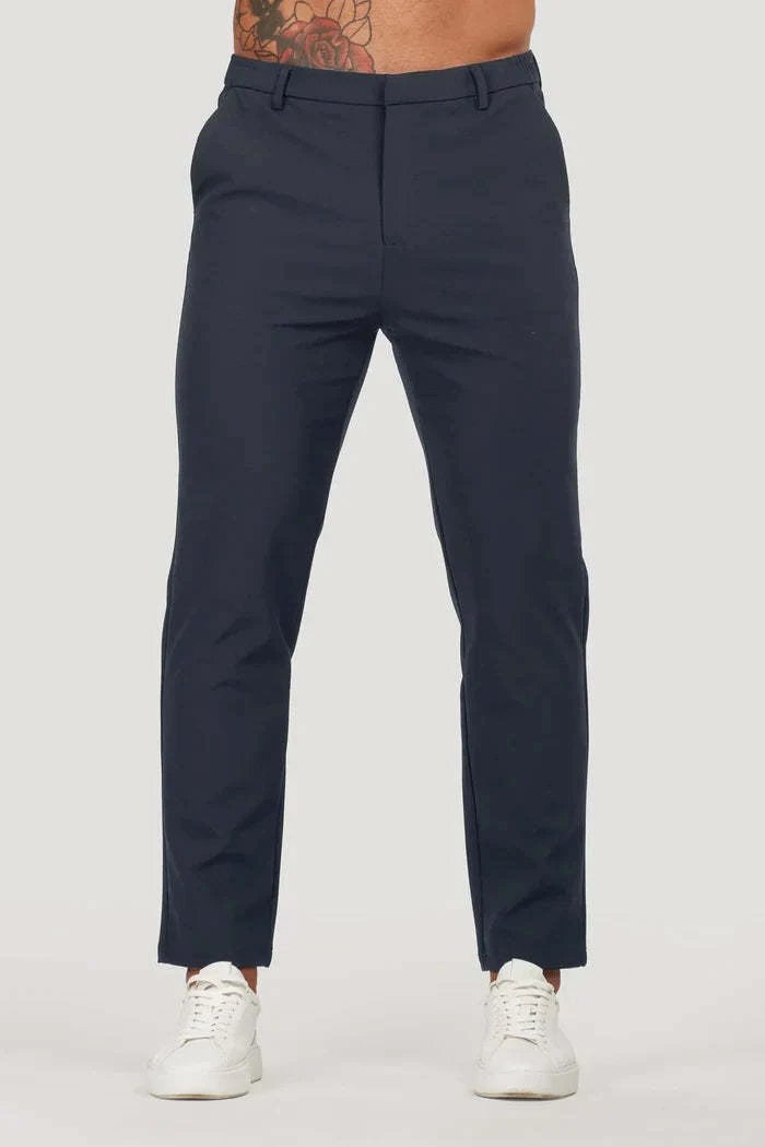 Solid Color Business Casual Men's Pants by GJG Denim