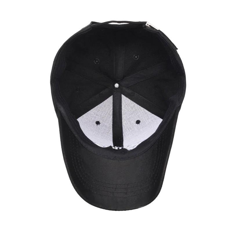 Embroidered Men's Sun-protective Baseball Cap by GJG Denim