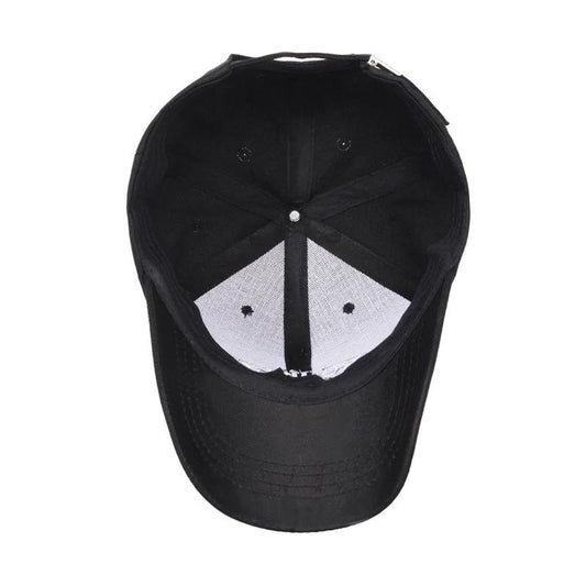 Embroidered Men's Sun-protective Baseball Cap by GJG Denim