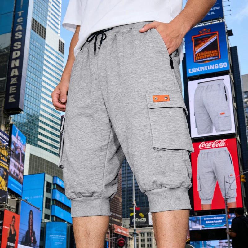 Mens Loose-Fit Casual Shorts by GJG Denim