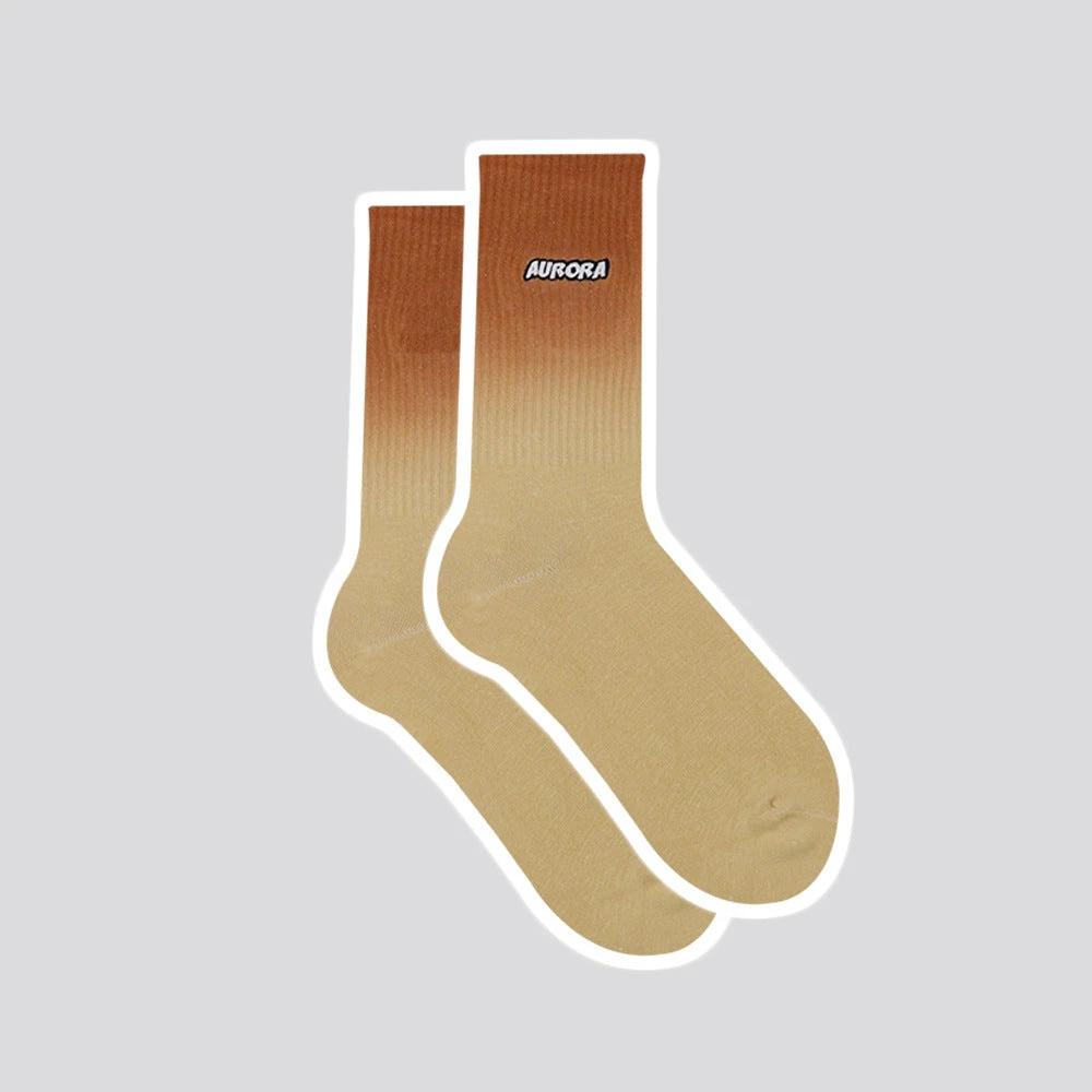 Men's Trendy Sports Dyed Cotton Tube Socks by GJG Denim