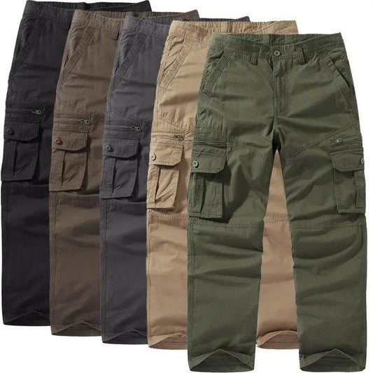 Stylish Relaxed And Minimalist Casual Men's Cargo Jogger Pants by GJG Denim