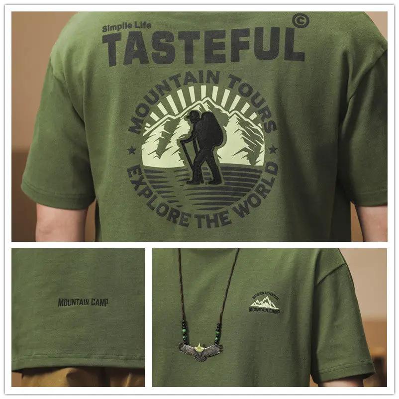 Short-sleeve Cotton Trendy T-shirt by GJG Denim