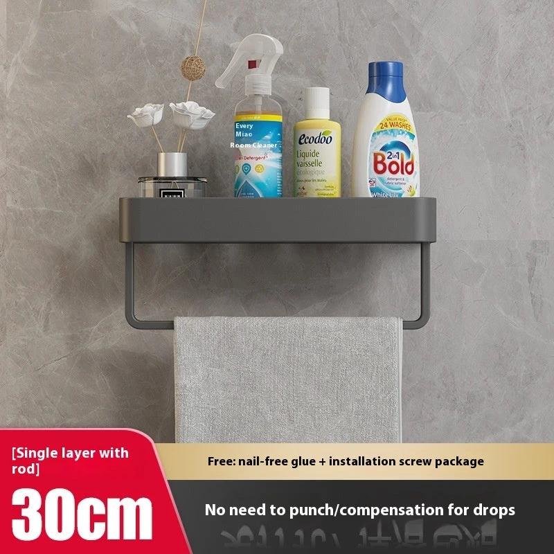 Bathroom Wall-mounted Storage Rack by GJG Denim