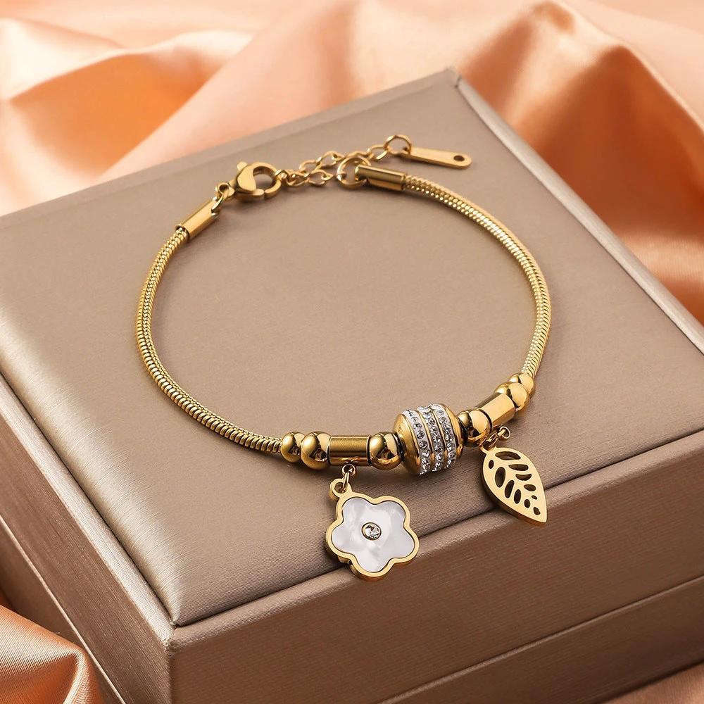 Stainless Steel Bracelet 18K Vacuum Plating by GJG Denim