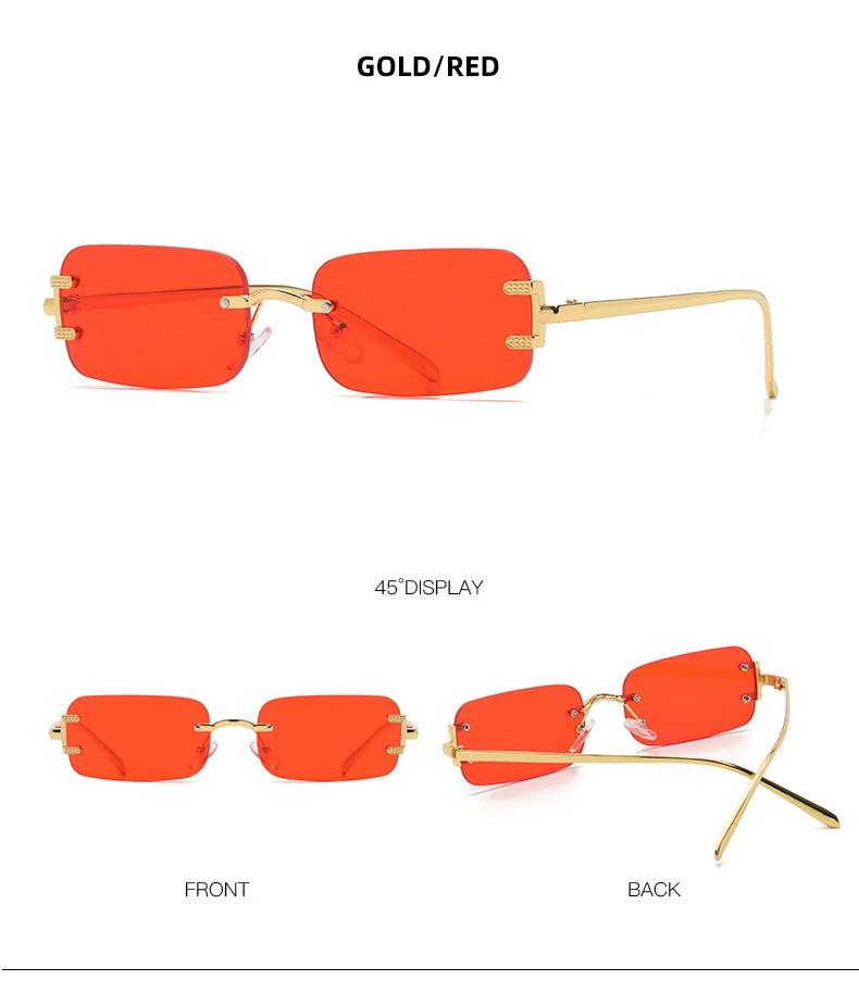 Men's Retro Square Sunglasses by GJG Denim