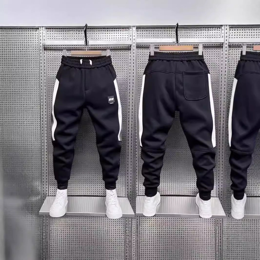 Casual Jogger Pants With Elastic Waistband For Men by GJG Denim