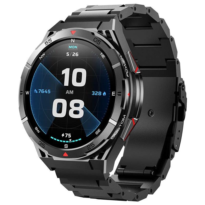 Smart Bluetooth Calling Dual-band GPS Watch For Men by GJG Denim