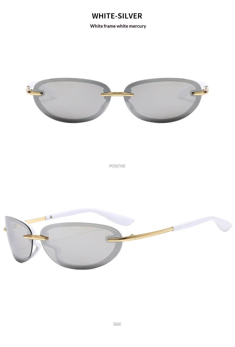Fashion Plastic Sports Glasses Sunglasses by GJG Denim