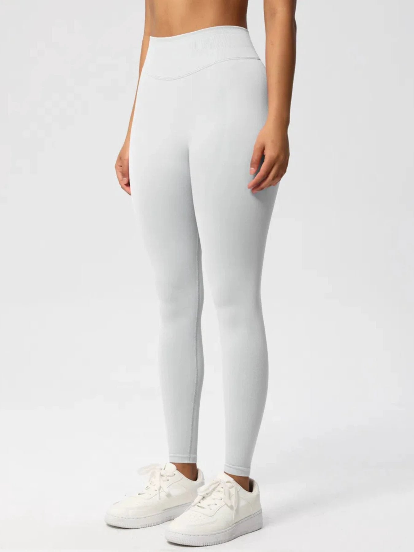 Sexy High Elastic Women's Solid Tights High Waist Workout Yoga Leggings, Scrunch Butt Lifting Elastic Pants, Tummy Control Butt Lifting Workout Yoga Athletic Pants by GJG Denim