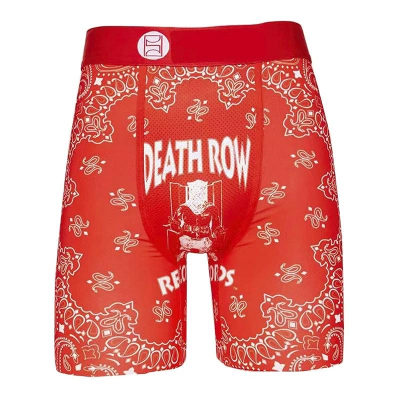 Cartoon Printed Quick-dry Men's Sports Fitness Extended Underwear by GJG Denim