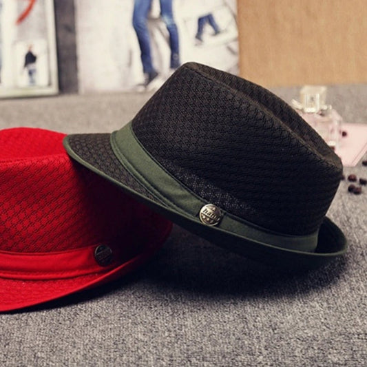 Outdoor Breathable Mesh Sun Hat For Men by GJG Denim
