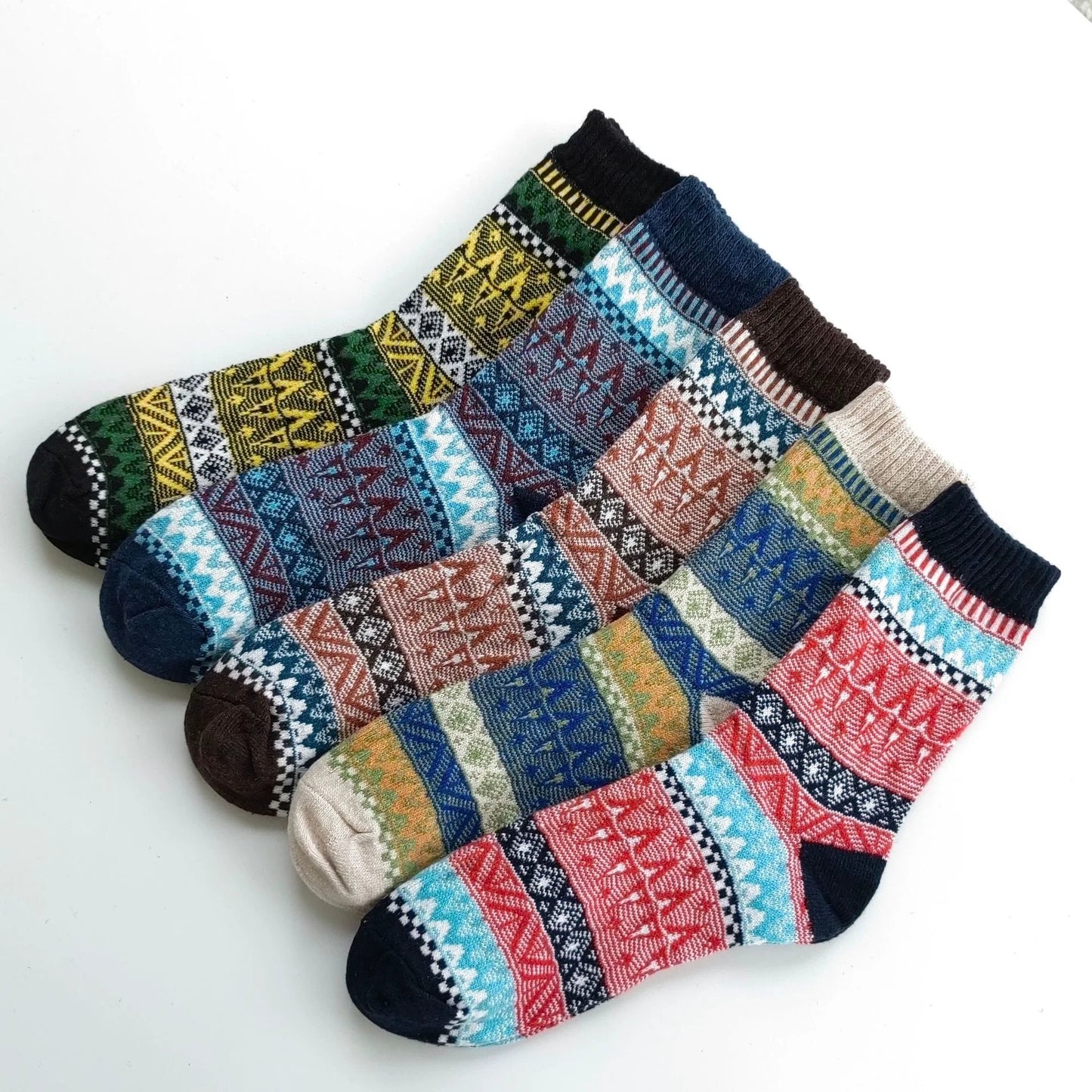 Men's Socks Vintage Style Wool Socks by GJG Denim