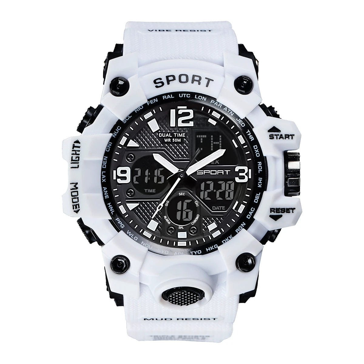 Men's Luminous Cross-border Electronic Watch by GJG Denim