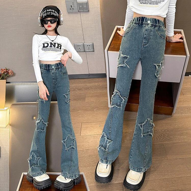 Children's Jeans Star design by GJG Denim