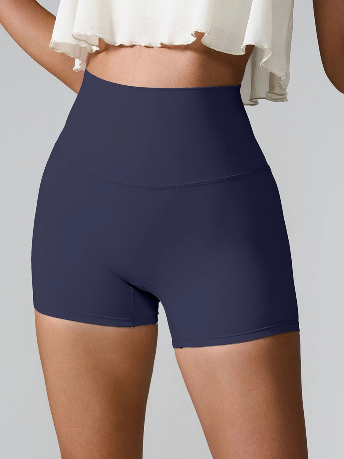 High Waist Active Shorts by Lady Ros