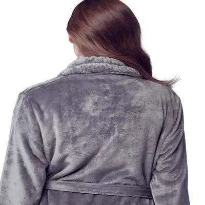 Women's Ultra Soft Plush Bathrobe by Lotus Linen